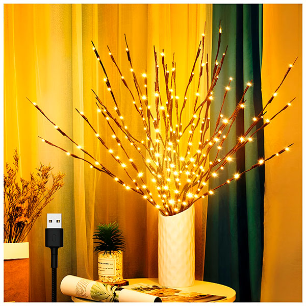 Decoratieve lichtsnoertakken | BRANCHLUMOS